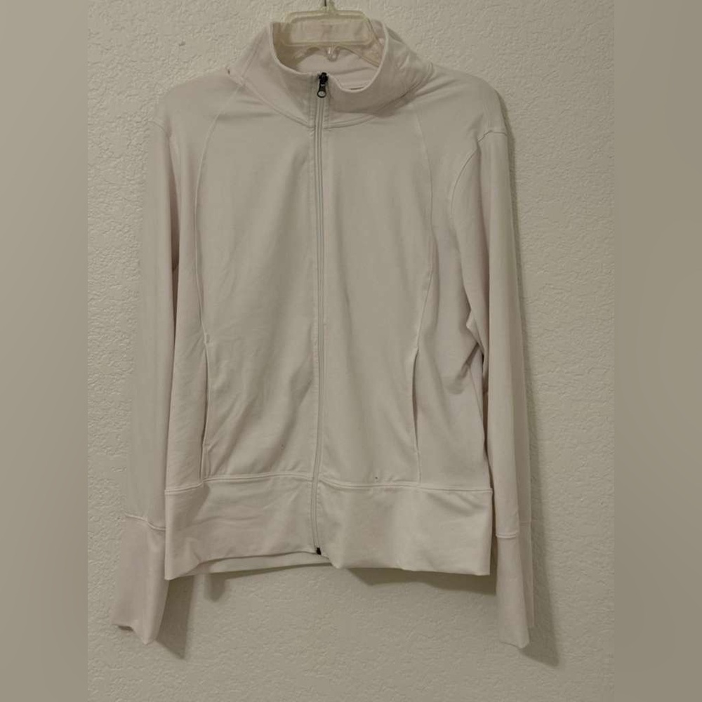 Champion Women's White Soft Sports Jacket